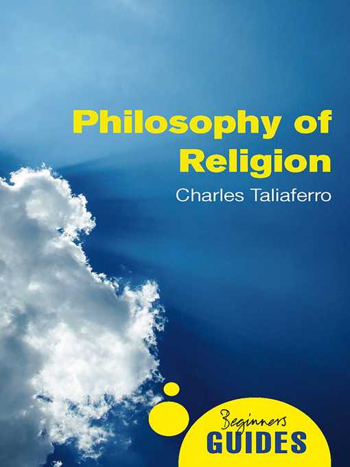 Title details for Philosophy of Religion by Charles Taliaferro - Wait list